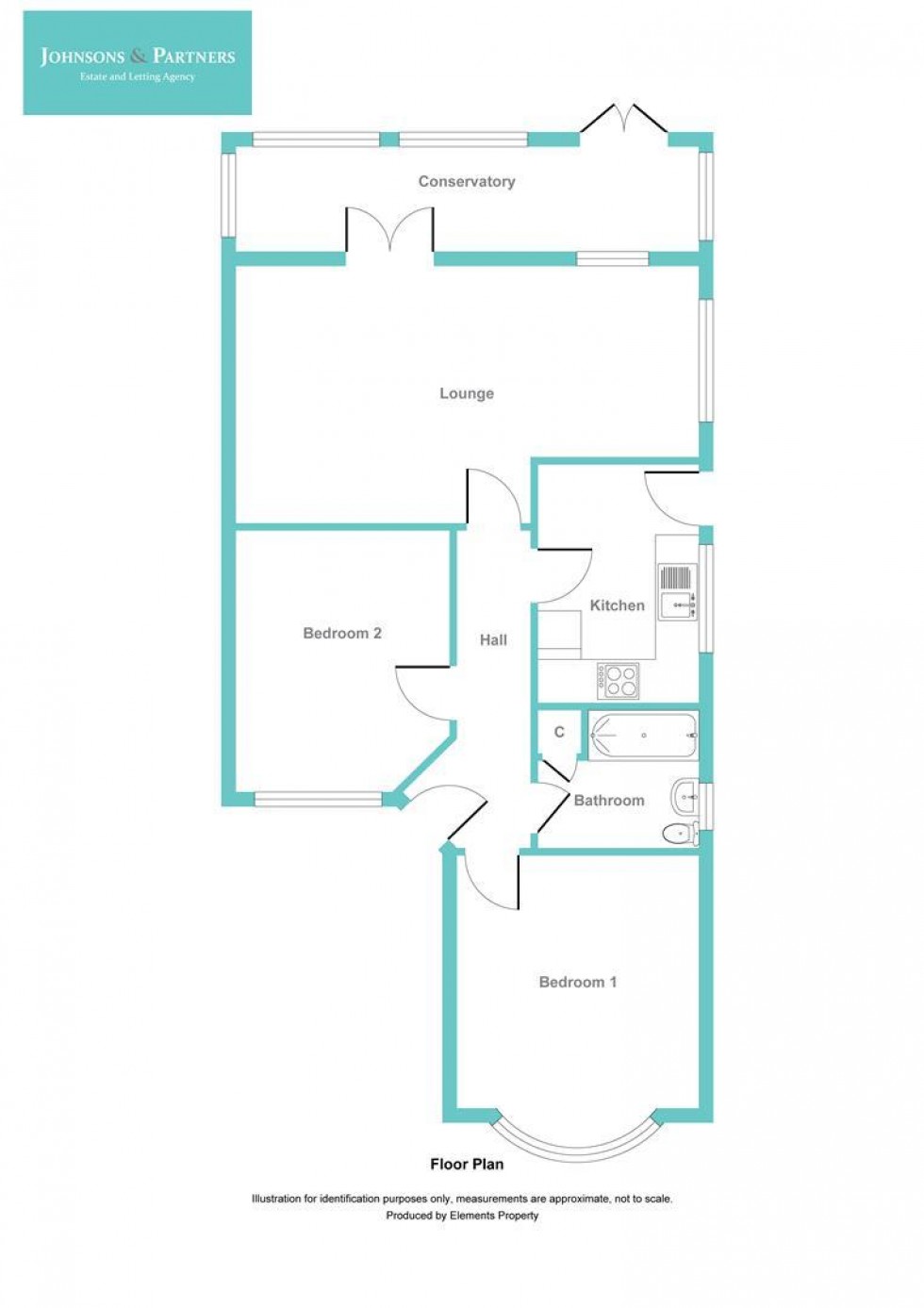 Floorplan for Bulcote Drive, Burton Joyce