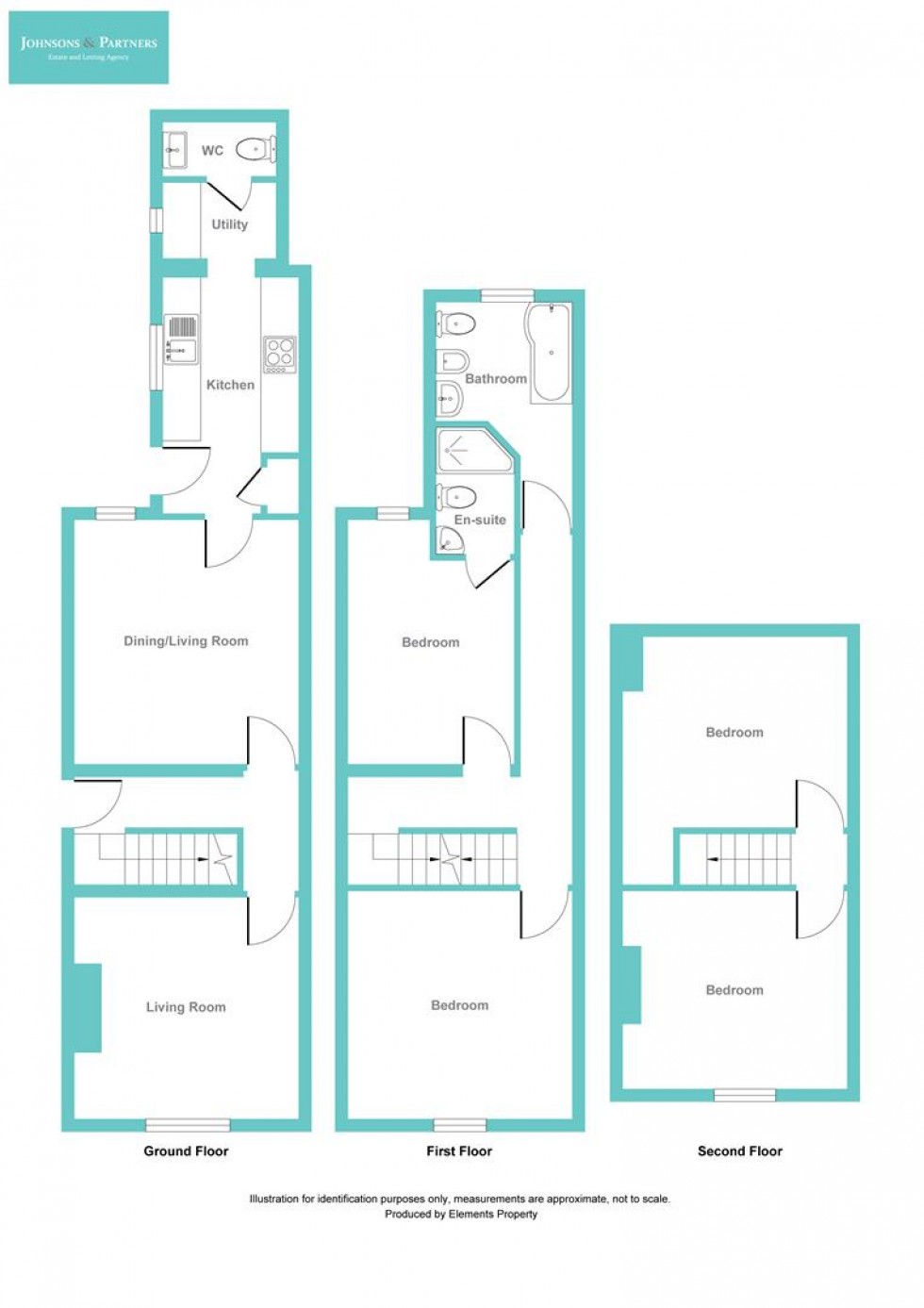 Floorplan for Lingford Street, Hucknall, Nottingham