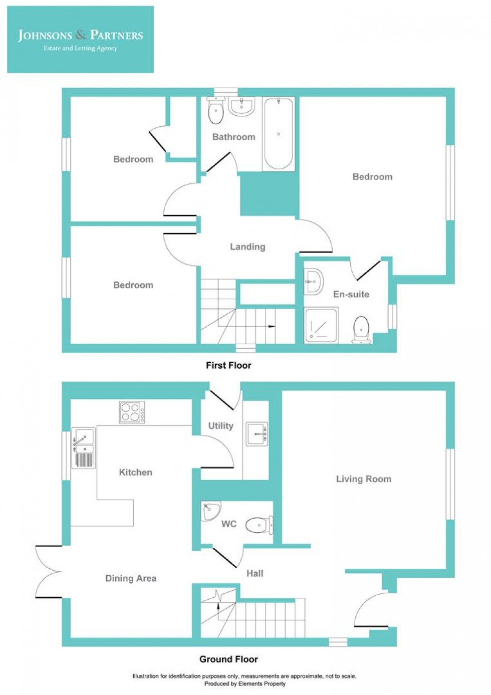 Floorplan for Brambling Road, Stoke Bardolph, Nottingham