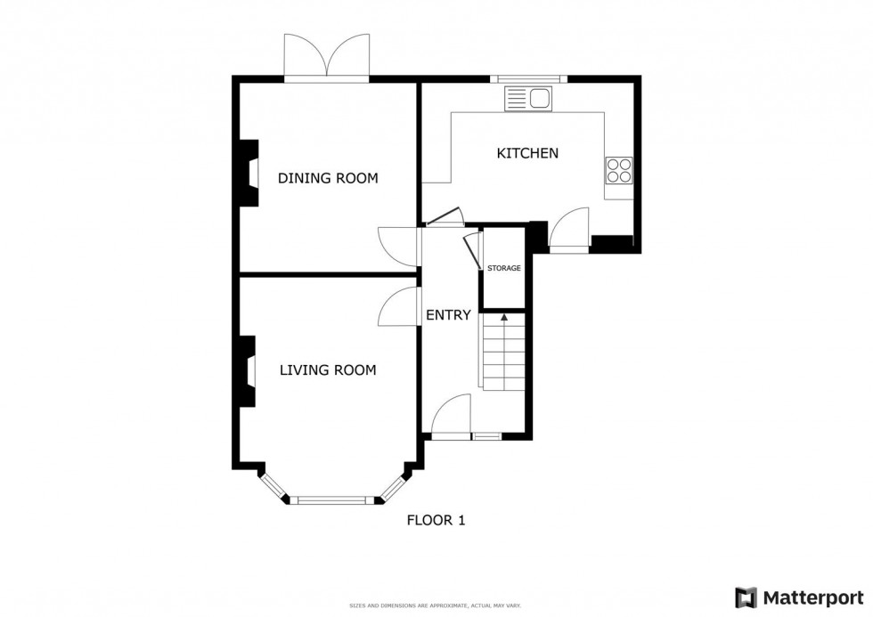 Floorplan for Winifred Crescent, Burton Joyce, Nottingham