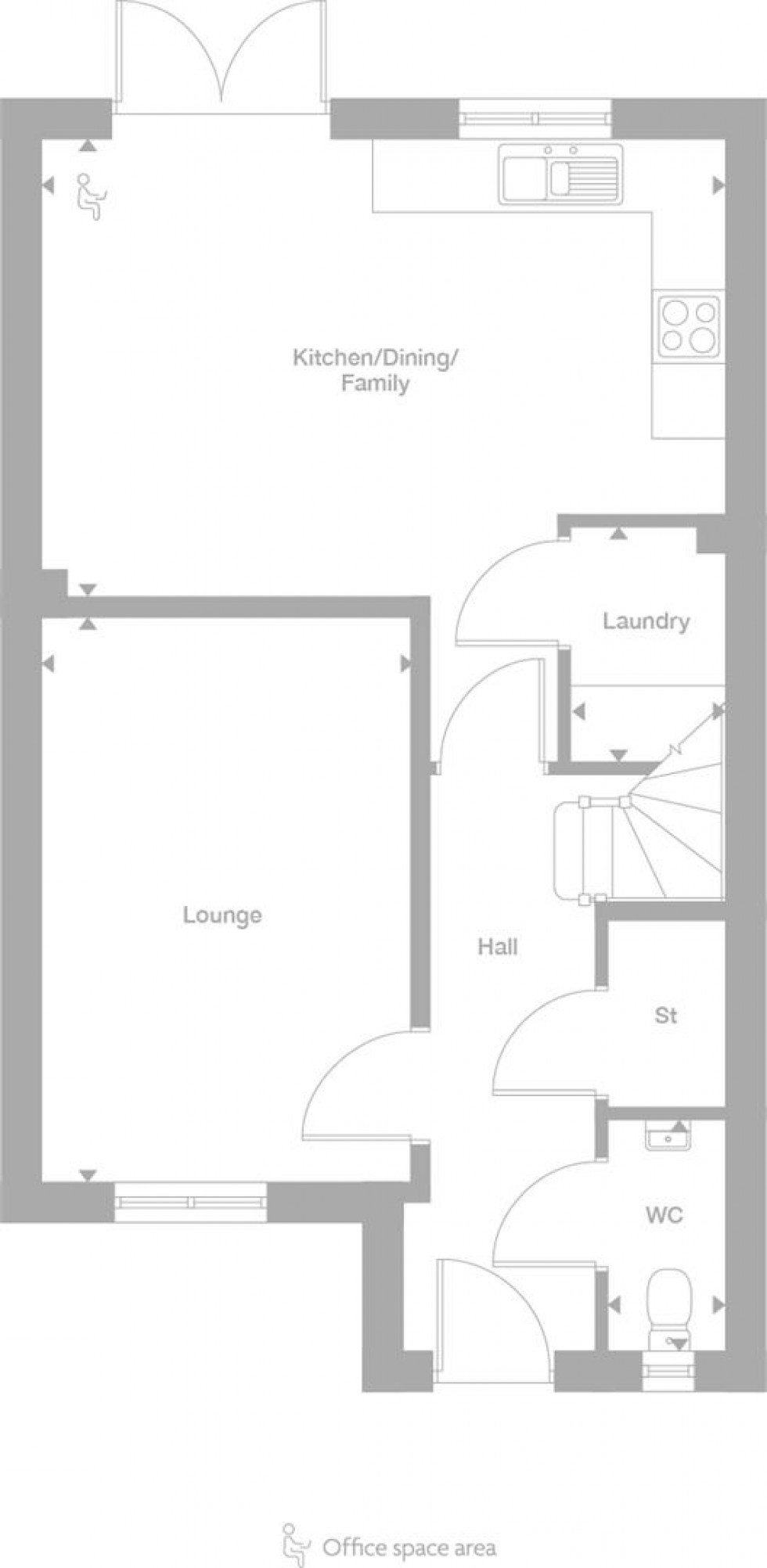 Floorplan for Bonnington Grange, Gedling