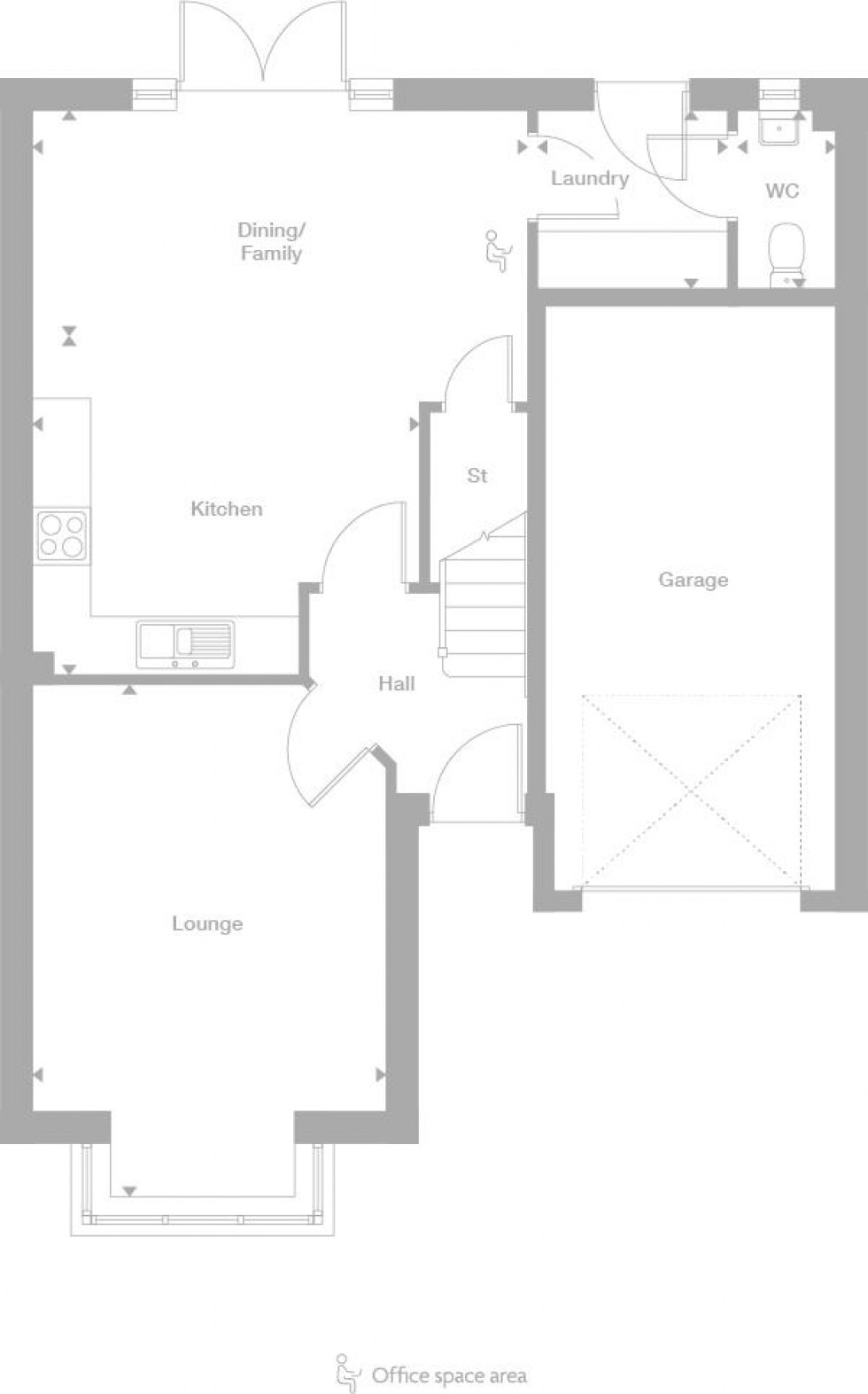 Floorplan for Bonington Grange, Gedling