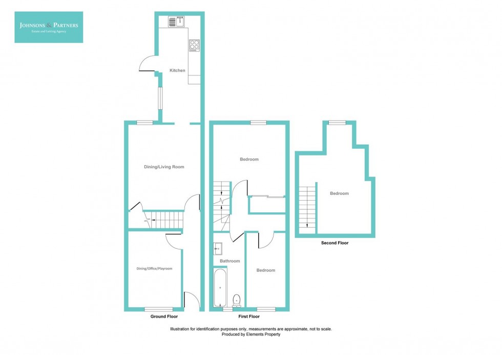 Floorplan for Kentwood Road, Sneinton.