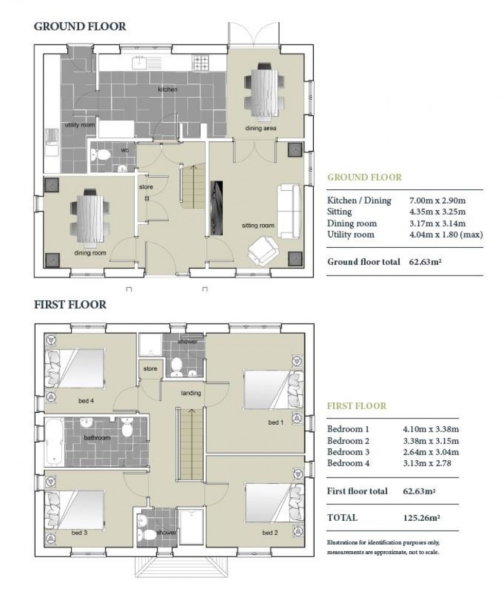 Floorplan for Orchard View, Burton Joyce