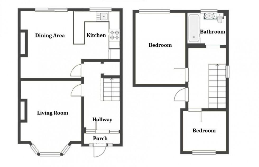 Floorplan for Westdale Lane, Carlton, Nottingham