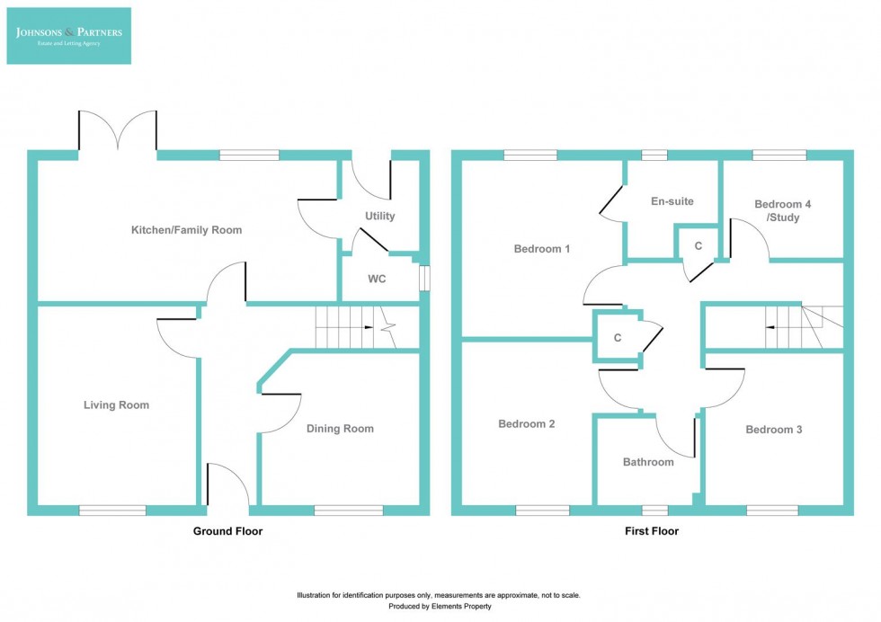 Floorplan for Canada Close, Stoke Bardolph, Nottingham