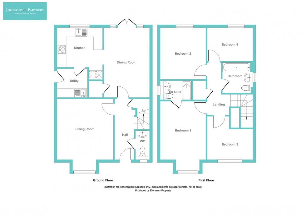 Floorplan for Flatts Lane, Calverton, Nottingham