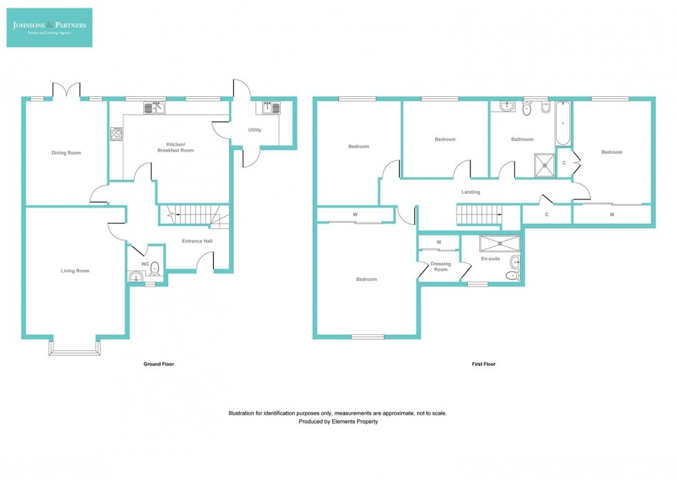 Floorplan for Brooklands Drive, Gedling, Nottingham