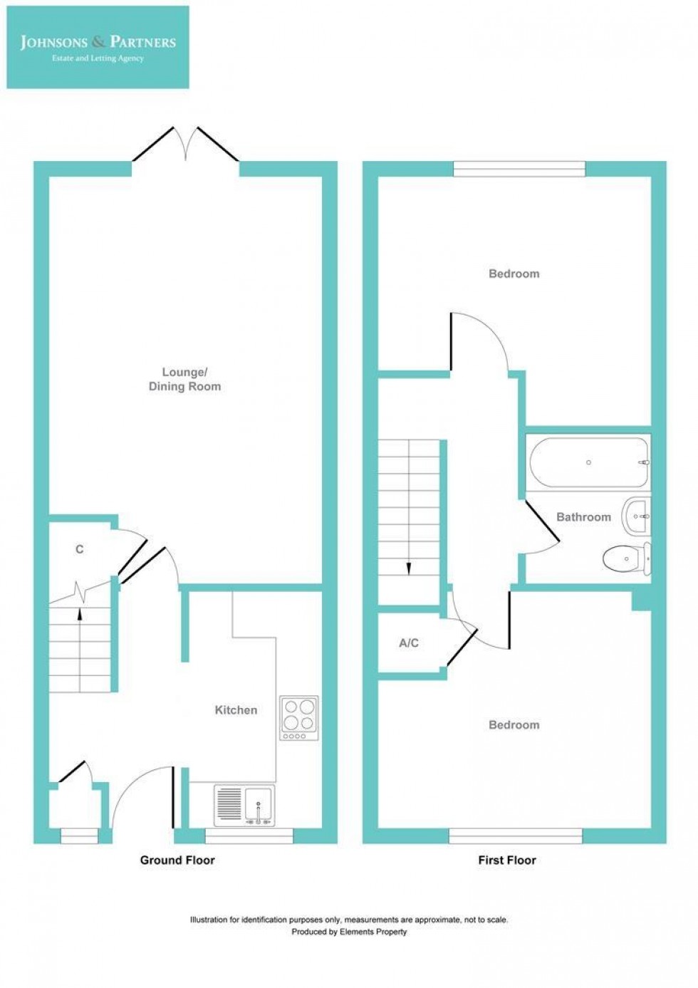 Floorplan for Rochester Avenue, Netherfield, Nottingham