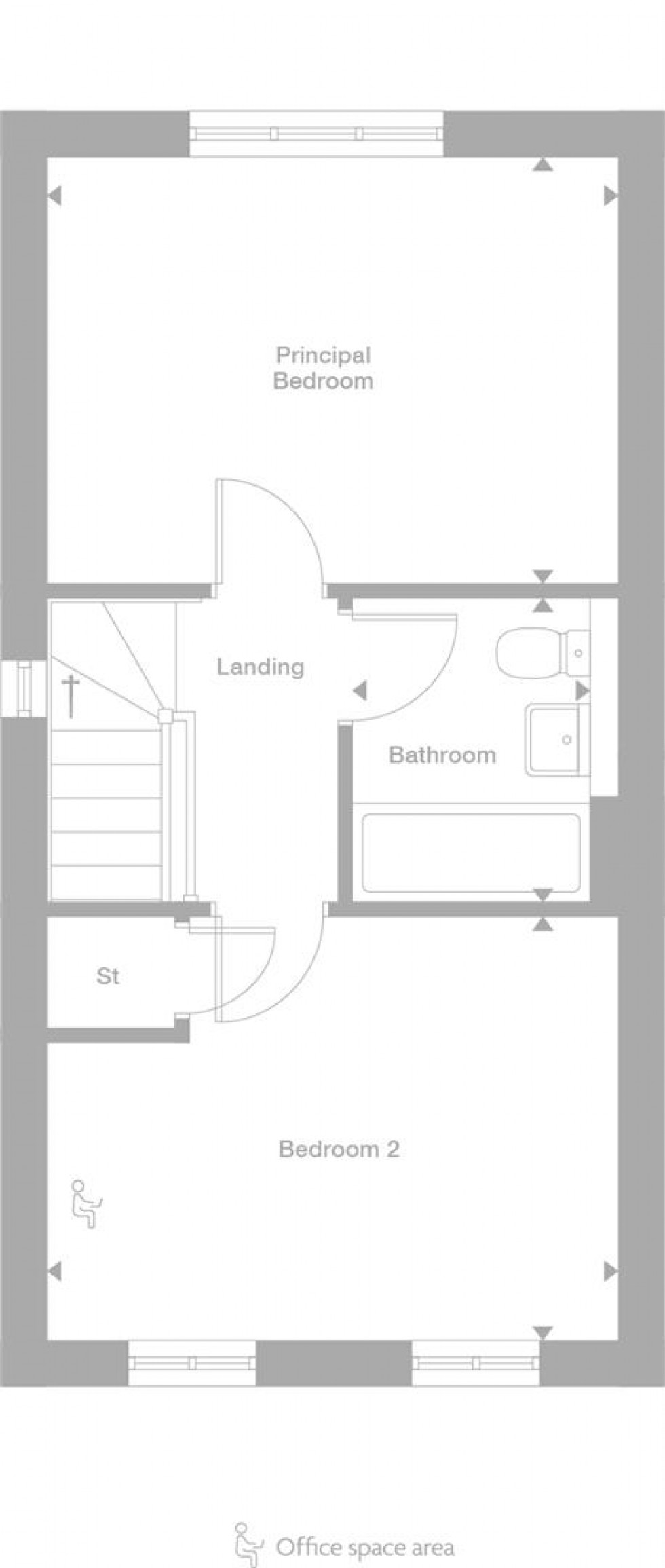 Floorplan for The Belmont - Bonington Grange, Gedling