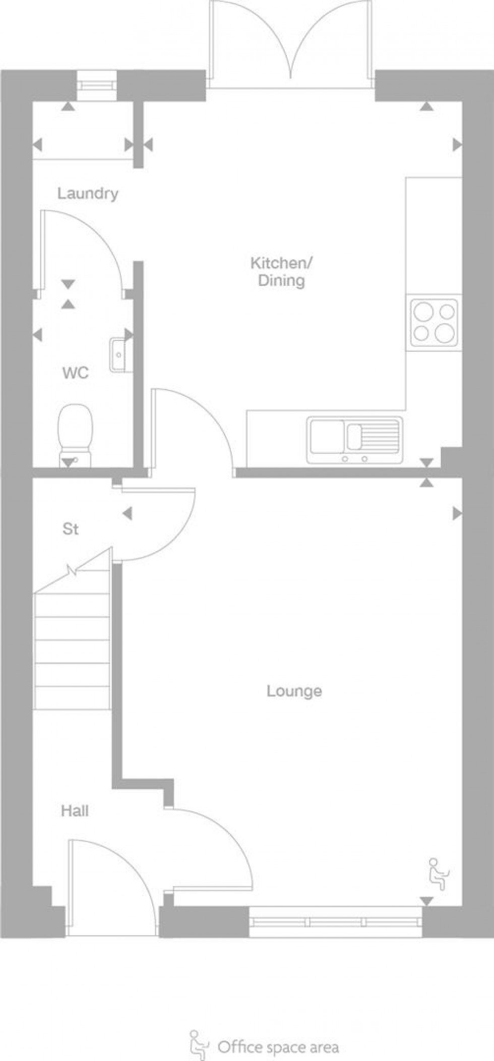 Floorplan for Plot 88 - Bonington Grange, Gedling