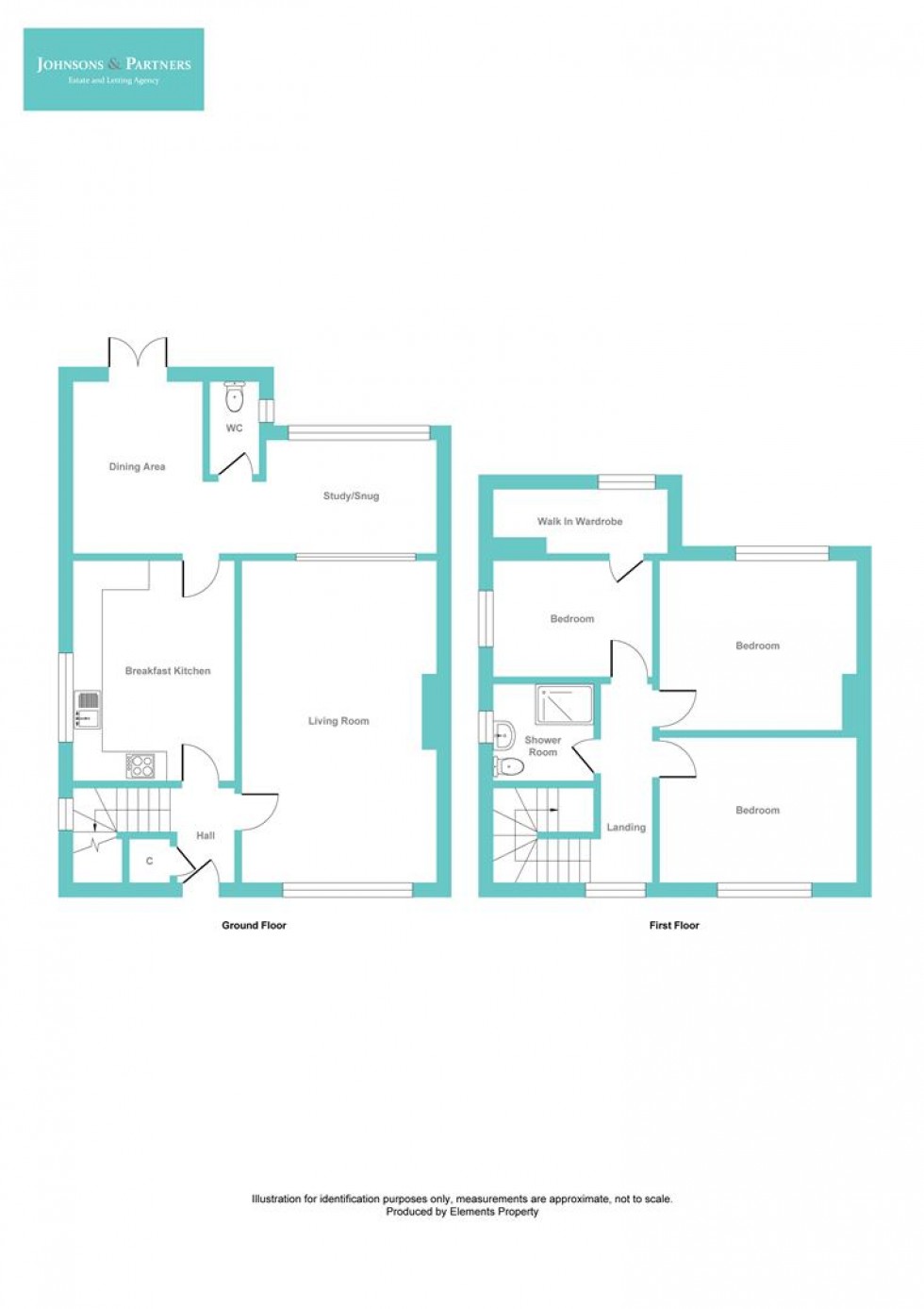 Floorplan for Spring Lane, Lambley, Nottingham