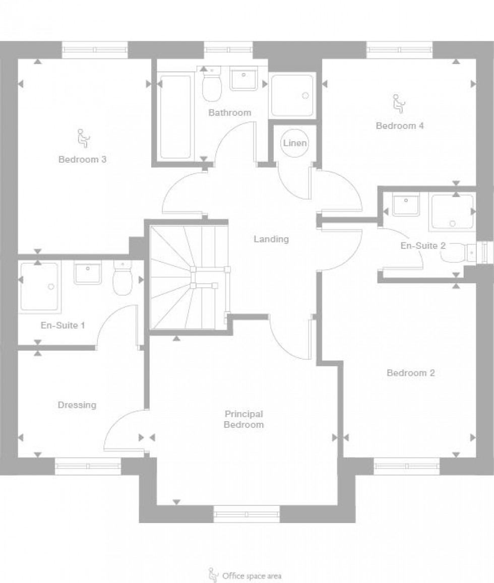 Floorplan for Bonington Grange, Gedling