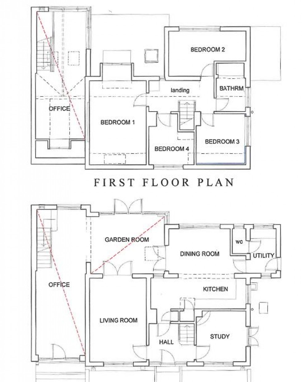 Floorplan for Lambley Lane, Burton Joyce, Nottingham