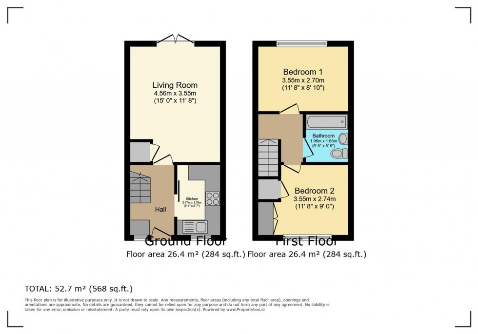 Floorplan for Rochester Avenue, Netherfield