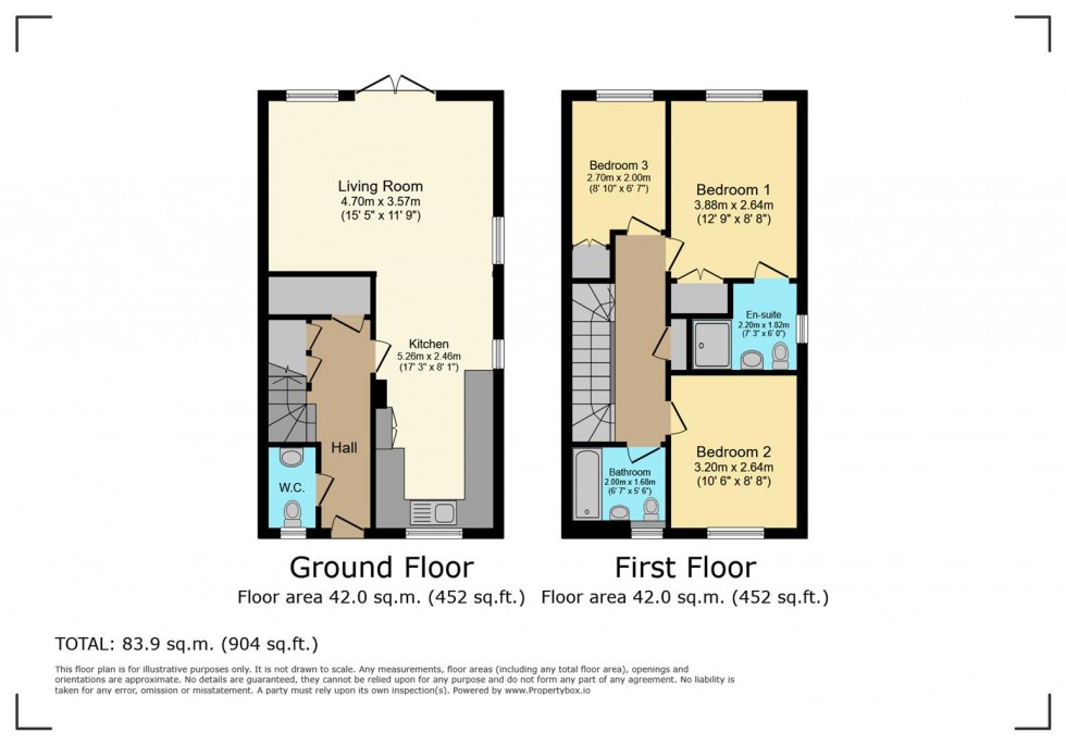 Floorplan for Orchard View, Burton Joyce